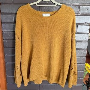Knox Rose Sweater with Sleeve Details